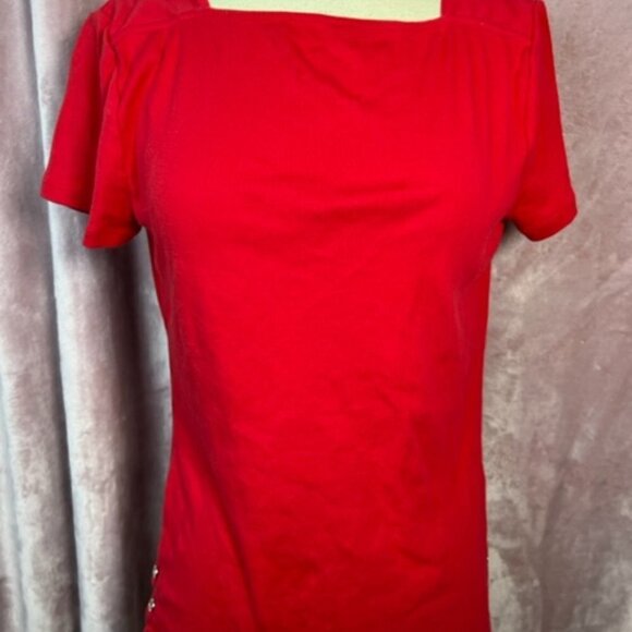 Ralph Lauren Lauren Bundle (3) Womens Red Pink Shirts And Blue Polo Size XL - Picture 2 of 11